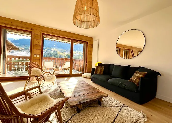 Bright With Balcony And Stunning Views Lejlighed Megève